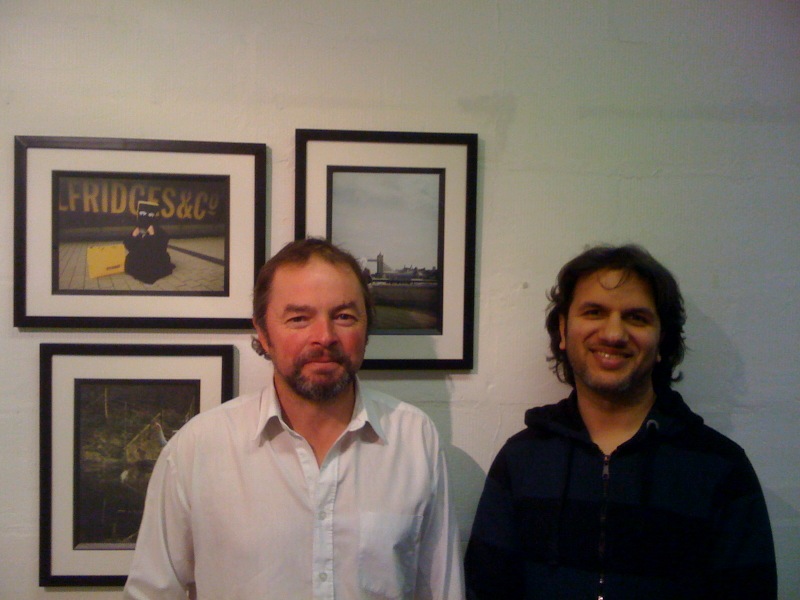 Paul M O'Donell (Personal Tutor + Documentary Photographer) with my Husband